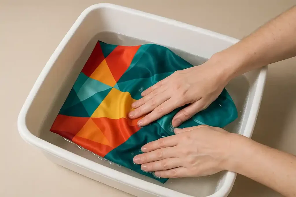 بهترین روش شستشوی پرچم ساحلی در آب سرد